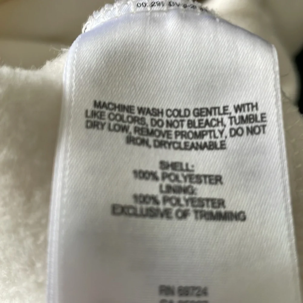Columbia Women's Cream Fleece Lightweight Jacket - Picture 8 of 10